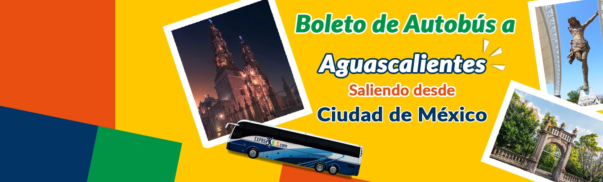 boleto de autobús Exprebus viajando de Politécnico CDMX hacia Aguascalientes con llegada cercana a la central