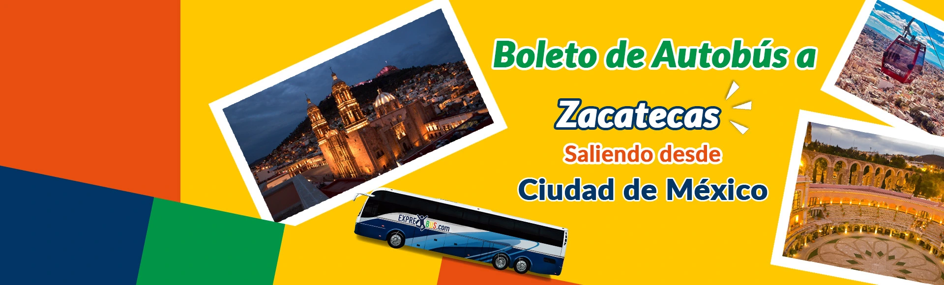 boleto de autobus Exprebus viajando de Politécnico CDMX hacia Zacatecas