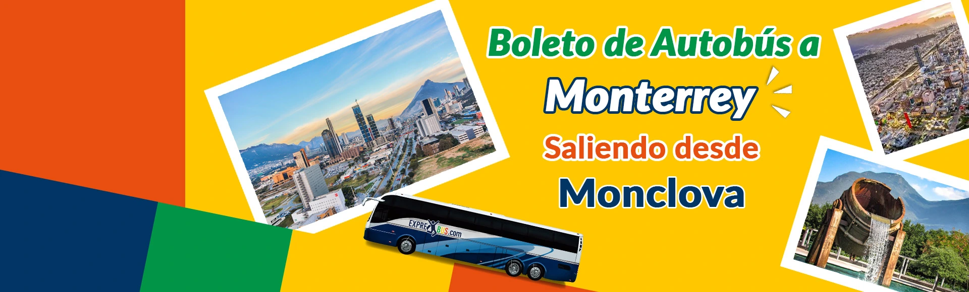Autobús Exprebus viajando de Monclova hacia Monterrey (Bernardo Reyes)