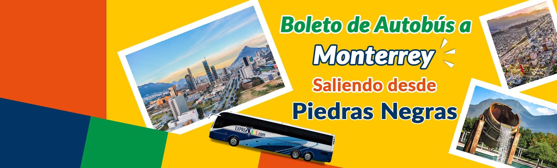 Autobús Exprebus viajando de Piedras Negras hacia Monterrey (Bernardo Reyes)